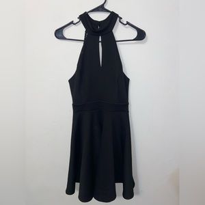 Altar’d State Black Dress with Lace Back Size Medium